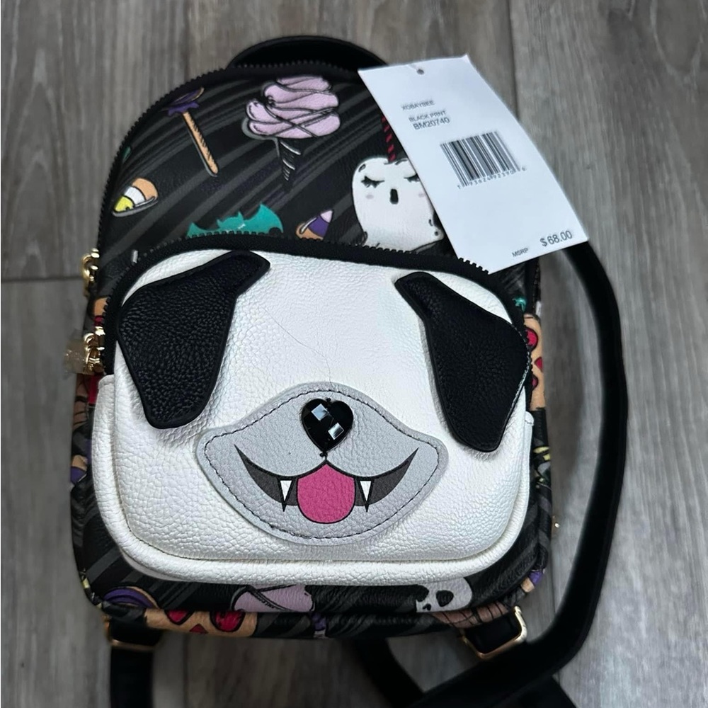 Betsey Johnson Pug Backpack